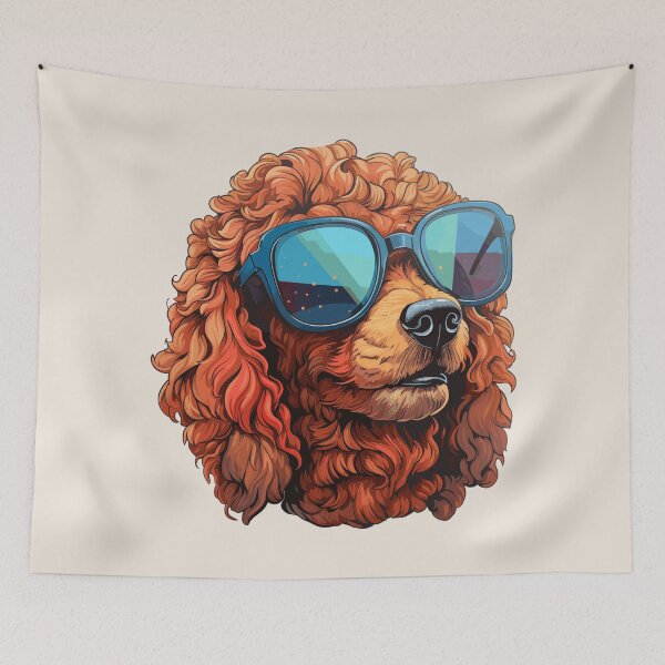 Item preview, Curly Cool: Poodle With Panache designed and sold by URBN. WILD.