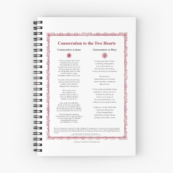 Item preview, Consecration to the Two Hearts designed and sold by LivingWellness.