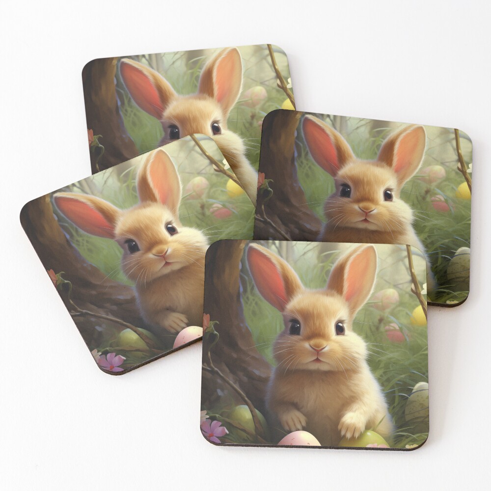 Item preview, Coasters (Set of 4) designed and sold by MonsterDelights.