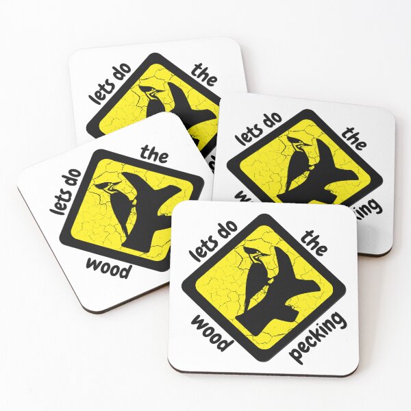 Item preview, Lets do the Wood Pecking Art designed and sold by Woodcraftee.