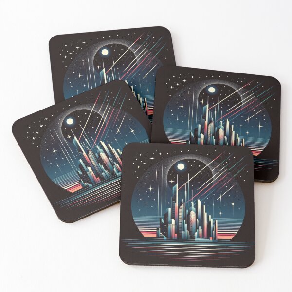 Item preview, Starry Urban Dreamscape designed and sold by SunkenCost.