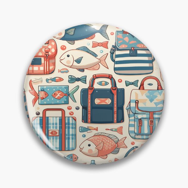 Item preview, Preppy Fish Pattern: A Nautical Adventure designed and sold by Designowner.