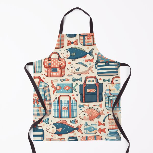 Item preview, Preppy Fish Pattern: A Nautical Adventure designed and sold by Designowner.