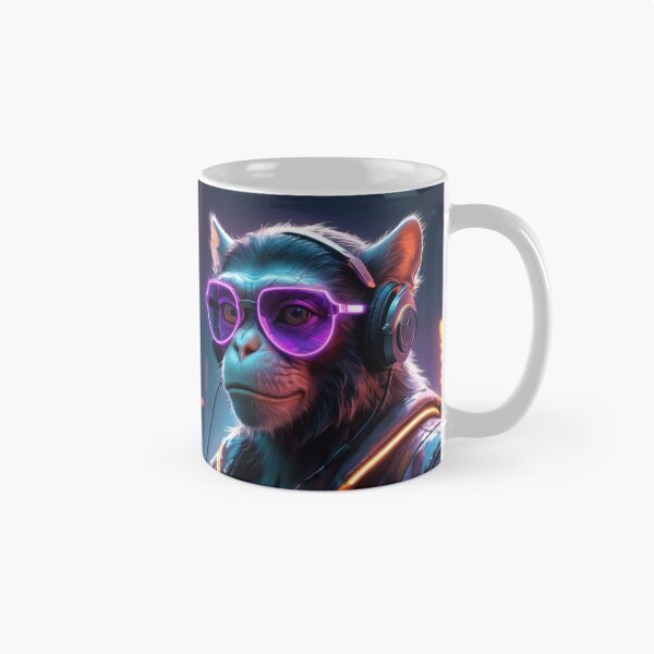 Item preview, Monkey in neon lights designed and sold by ejkaterina.