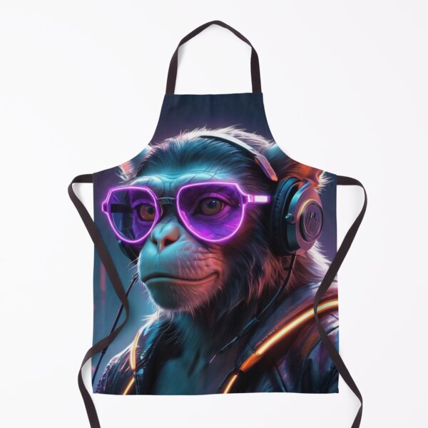Item preview, Monkey in neon lights designed and sold by ejkaterina.