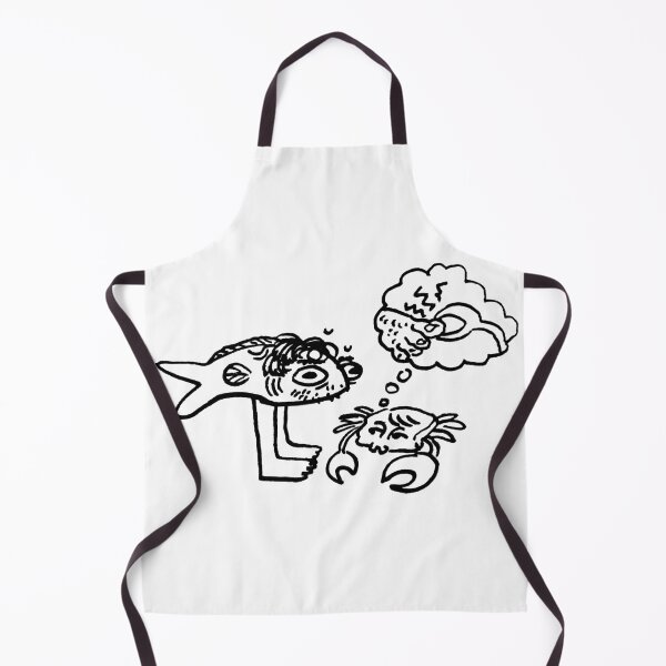 Item preview, Crab and Fish Friends Art designed and sold by Chatty-Lamb.
