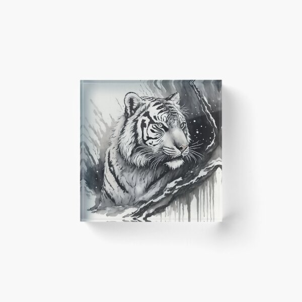 Item preview, Snow Tiger in the Elements designed and sold by JohnXD247.