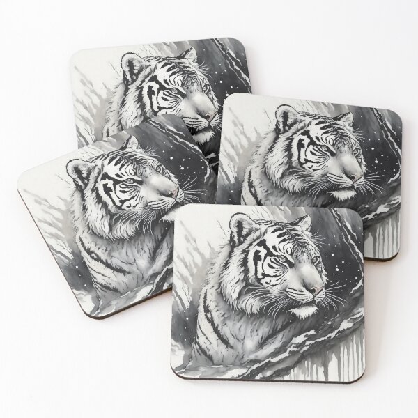Item preview, Snow Tiger in the Elements designed and sold by JohnXD247.