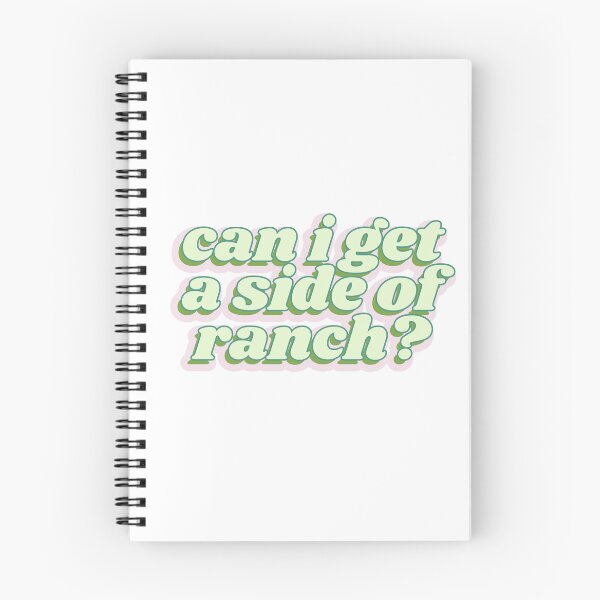 Item preview, Can I Get a Side of Ranch? Bubble Words designed and sold by Kaylagwill.