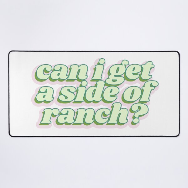 Item preview, Can I Get a Side of Ranch? Bubble Words designed and sold by Kaylagwill.