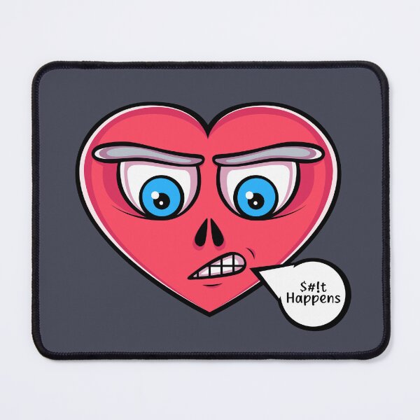 Item preview, Red furious heart designed and sold by hexthor.