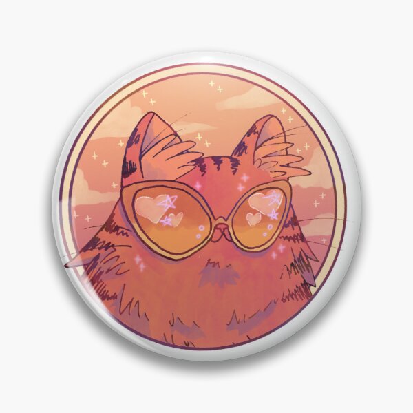 Item preview, peachy cateye  designed and sold by Teagan Hope.