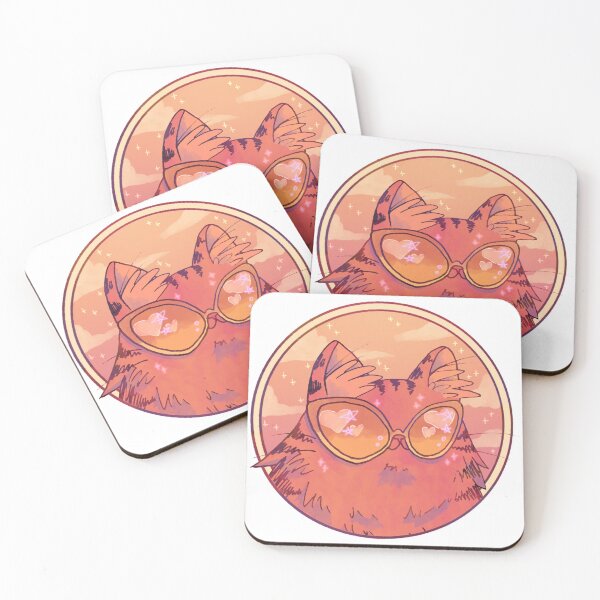 Item preview, peachy cateye  designed and sold by Teagan Hope.