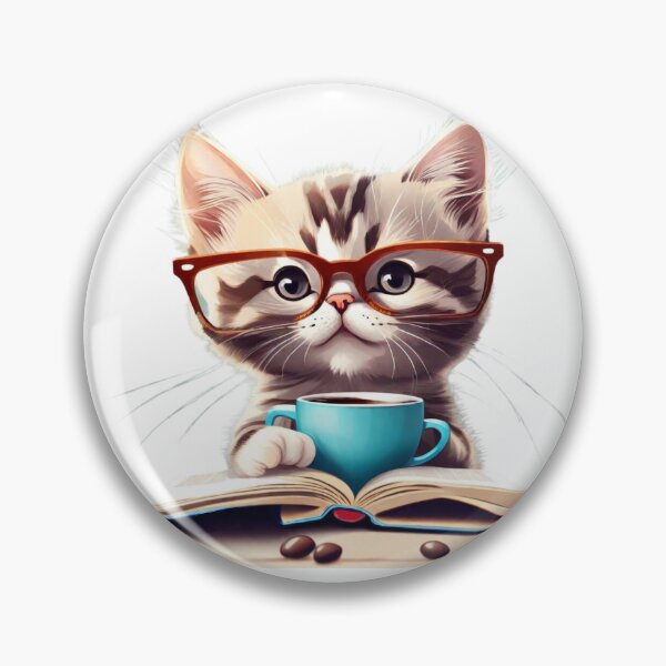 Item preview, Cat Drink Coffee Funny designed and sold by MatthewViews.