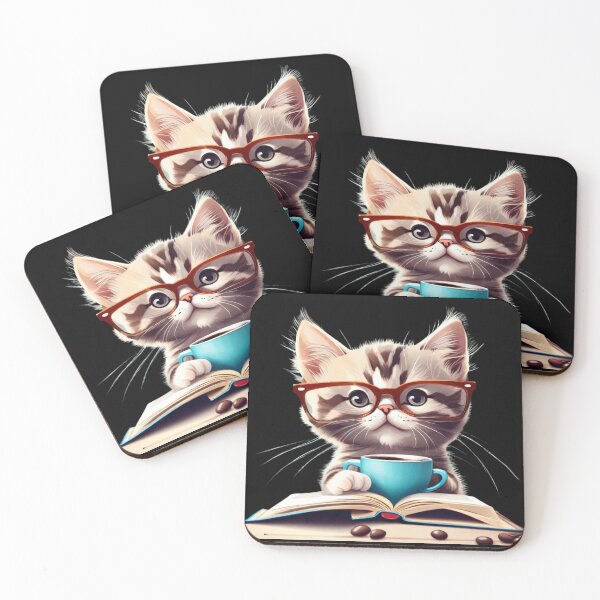 Item preview, Cat Drink Coffee Funny designed and sold by MatthewViews.