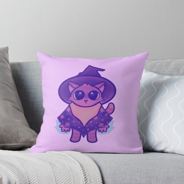 Item preview, pastel wizard cat sticker designed and sold by misterpoet.