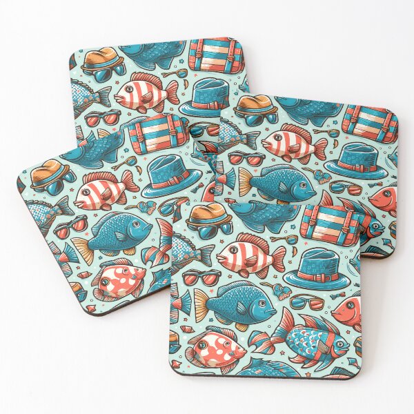 Item preview, Fish Pattern designed and sold by Designowner.