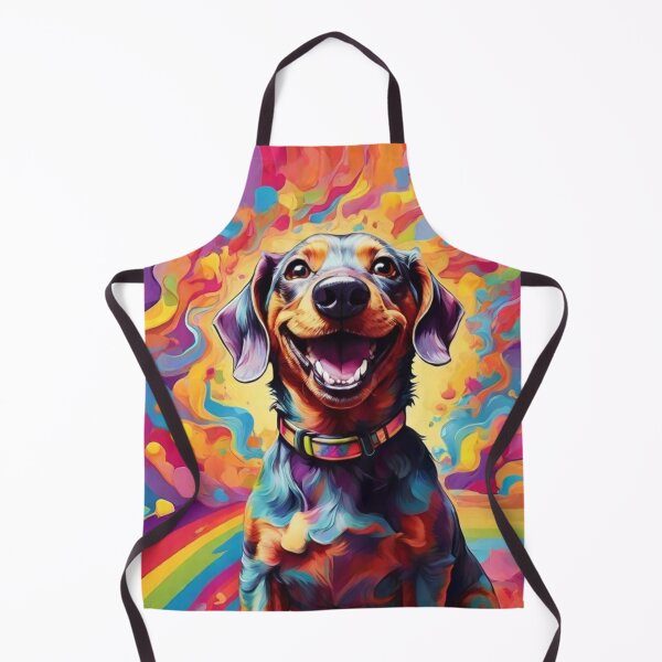 Item preview, Psychedelic Dachshund designed and sold by Cloe Dauplais.