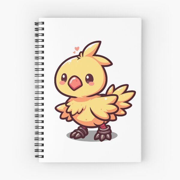 Item preview, Lindo Chocobo Pío designed and sold by StickerStand01.