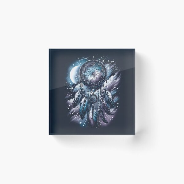 Item preview, Celestial Dreams - Mystical Dreamcatcher Night designed and sold by Bottron9000.