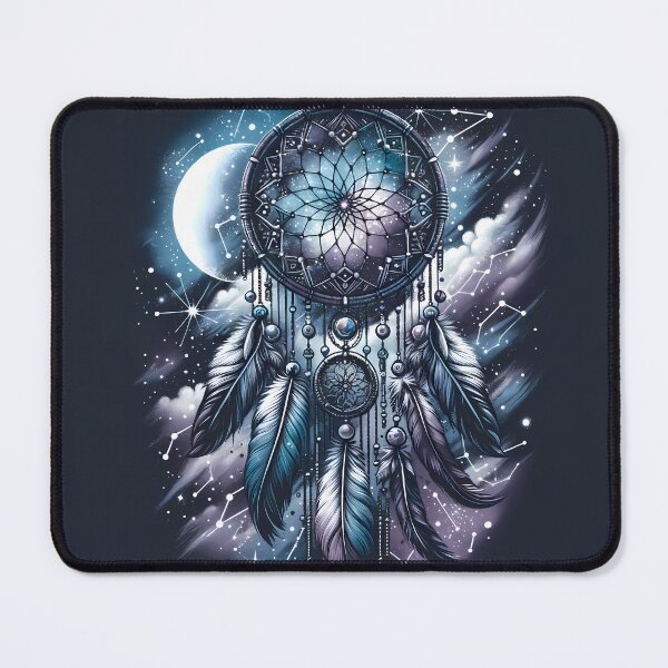 Item preview, Celestial Dreams - Mystical Dreamcatcher Night designed and sold by Bottron9000.