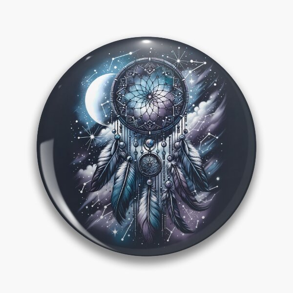 Item preview, Celestial Dreams - Mystical Dreamcatcher Night designed and sold by Bottron9000.