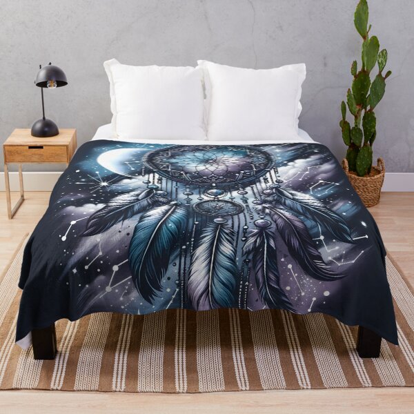 Item preview, Celestial Dreams - Mystical Dreamcatcher Night designed and sold by Bottron9000.