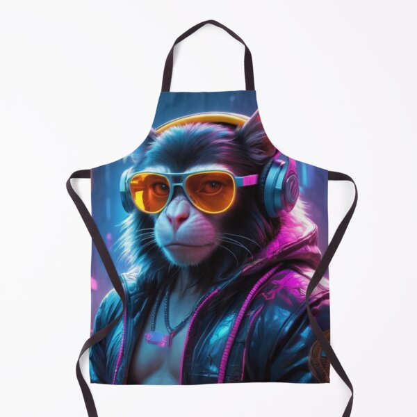 Item preview, Monkey in neon lights designed and sold by ejkaterina.