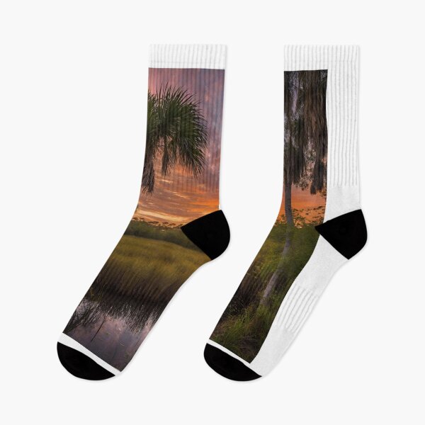 Item preview, Everglades at sunset designed and sold by seahorse crossing.