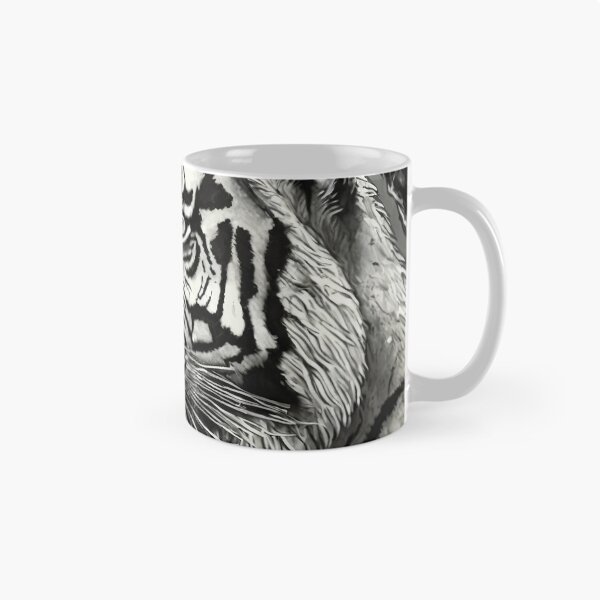 Item preview, White Tiger in the Snowy Twilight  designed and sold by JohnXD247.