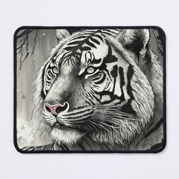 Item preview, White Tiger in the Snowy Twilight designed and sold by JohnXD247.
