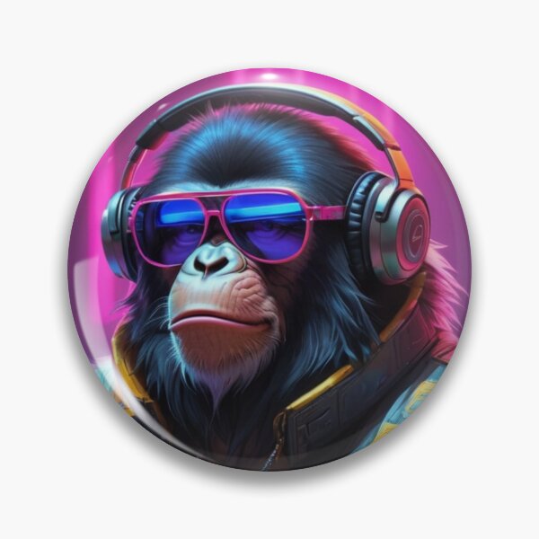 Item preview, Copy of Monkey in neon lights designed and sold by ejkaterina.