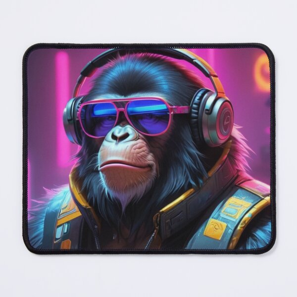 Item preview, Copy of Monkey in neon lights designed and sold by ejkaterina.