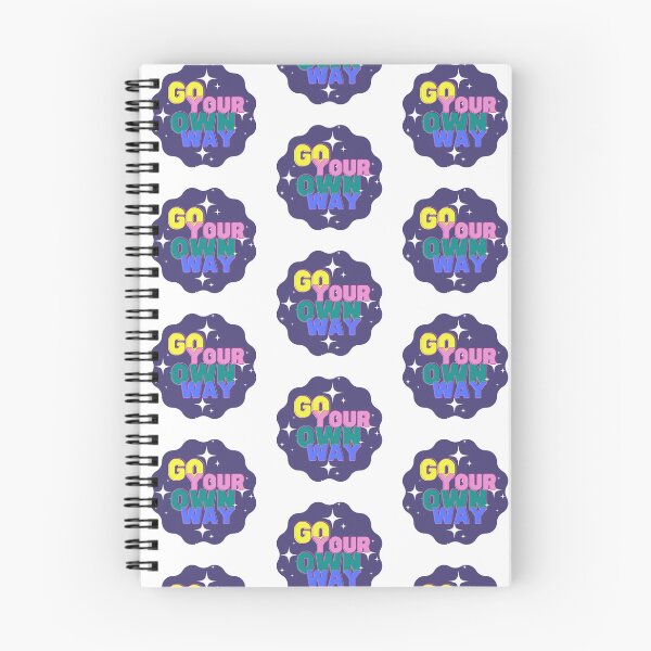 Item preview, Go Your Own Way Round Sticker designed and sold by MyTimeCreative.