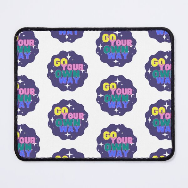 Item preview, Go Your Own Way Round Sticker designed and sold by MyTimeCreative.