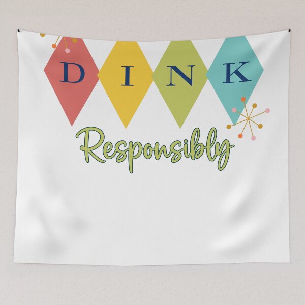 Item preview, Mid-Century Pickle Ball Love designed and sold by midmodtees.