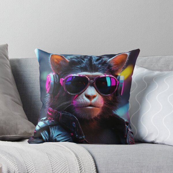 Item preview, Gorilla in neon lights designed and sold by ejkaterina.