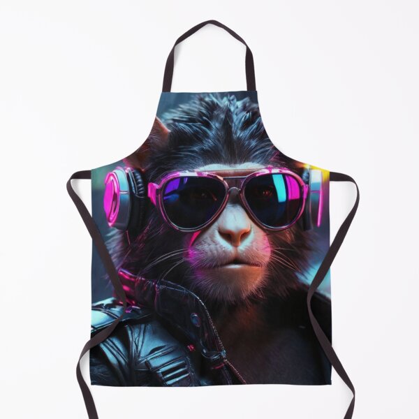 Item preview, Gorilla in neon lights designed and sold by ejkaterina.