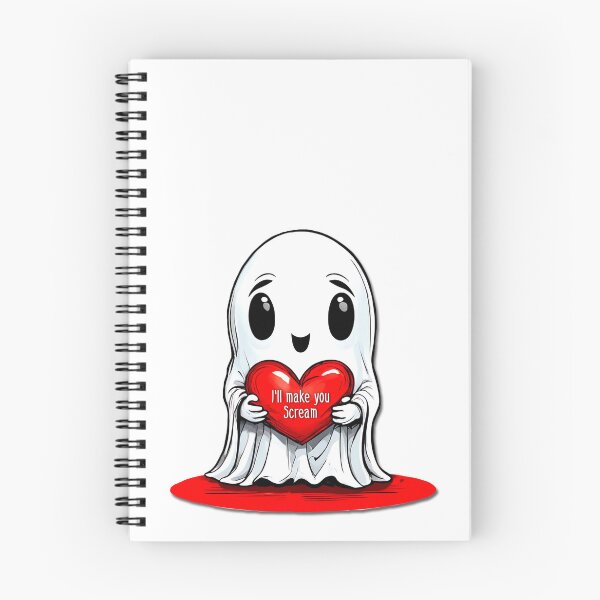 Item preview, I'll Make You Scream Ghost Valentines Day  designed and sold by TrueWorth.