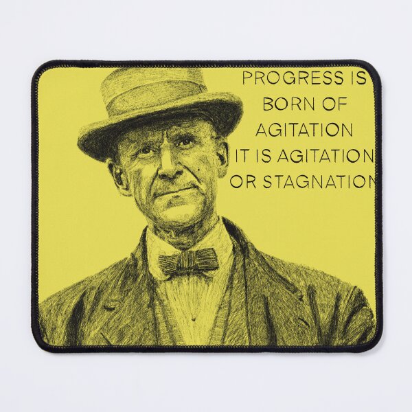 Item preview, Eugene V. Debs - Agitation or Stagnation designed and sold by WorkingClassSketch.