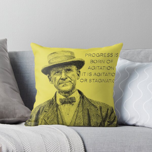 Item preview, Eugene V. Debs - Agitation or Stagnation designed and sold by WorkingClassSketch.
