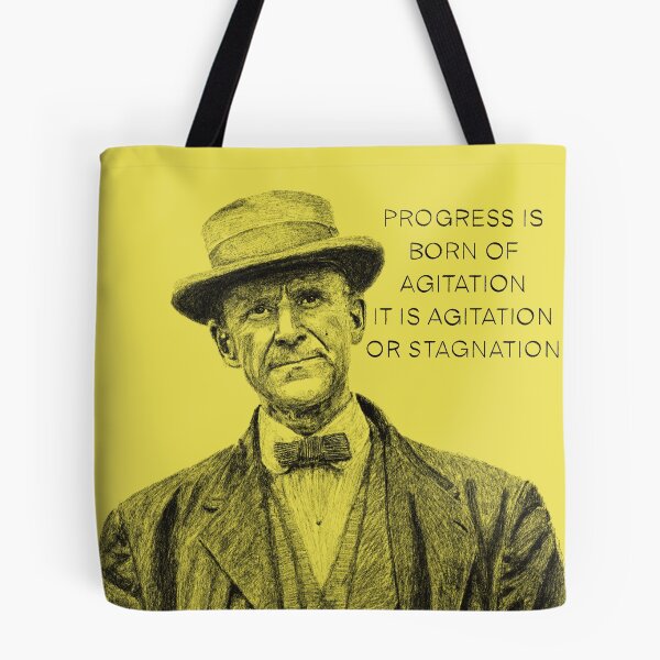 Item preview, Eugene V. Debs - Agitation or Stagnation designed and sold by RedWantsCandy.