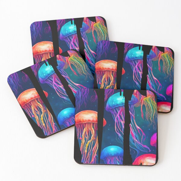 Item preview, Colorful Jellyfish  designed and sold by LittleGnomad.