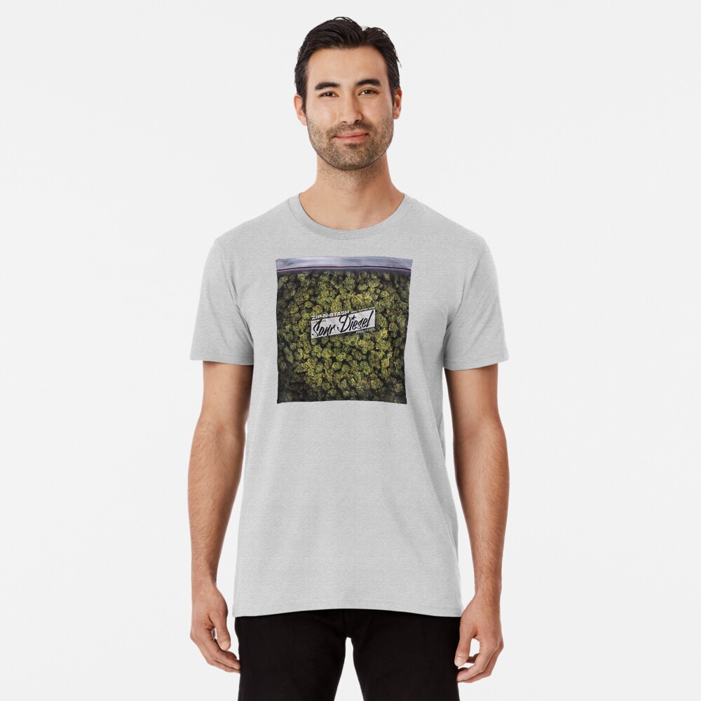 Sour Diesel Bag of Weed Pillow