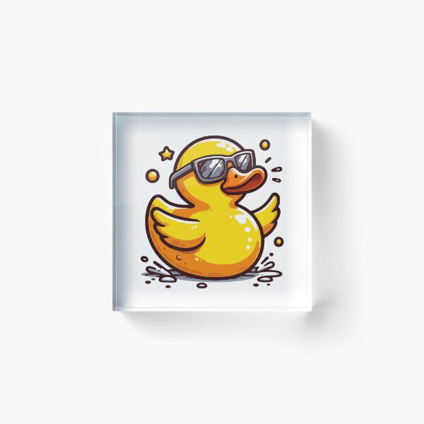 Item preview, Cool Rubber Ducky designed and sold by StickerStand01.