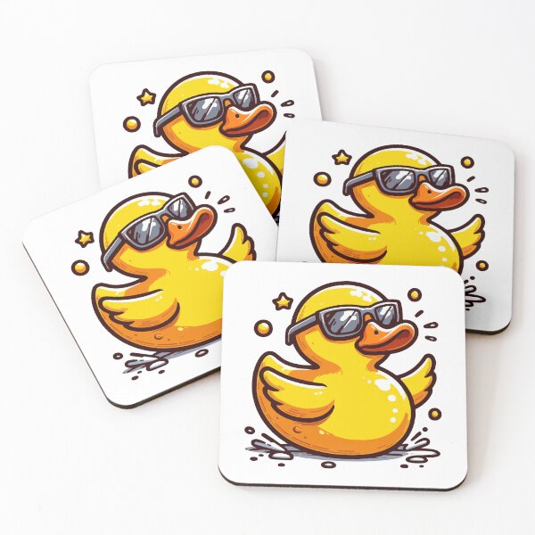 Item preview, Cool Rubber Ducky designed and sold by StickerStand01.