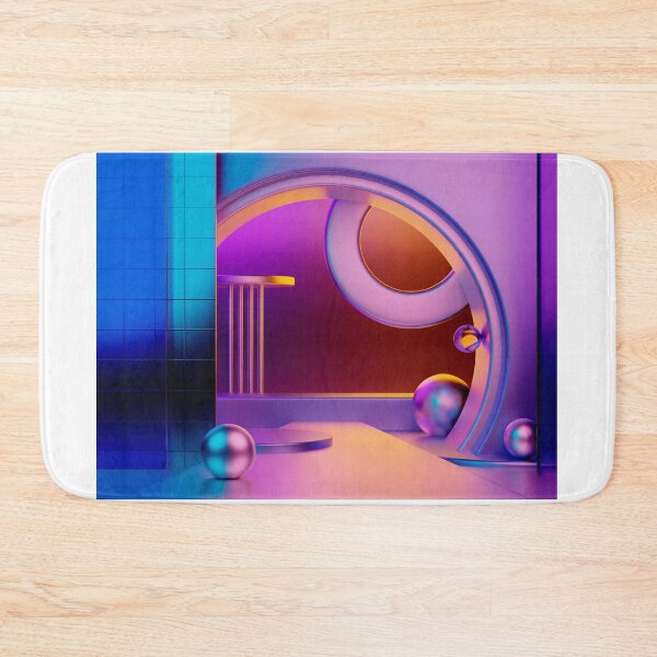 Item preview, Luminous Neon Dreams: Abstract Background designed and sold by hjian8219.