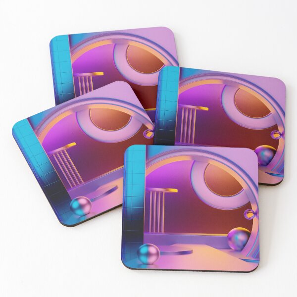 Item preview, Luminous Neon Dreams: Abstract Background designed and sold by hjian8219.