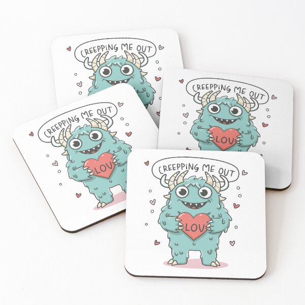 Item preview, Cute Monster Love designed and sold by Hot Mess Press.