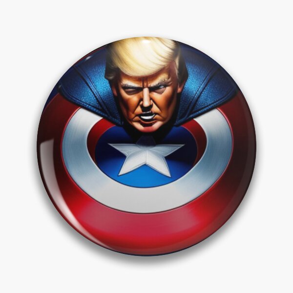 Item preview, Captain Donald Trump #2 Make America Great Again designed and sold by CaptainTrump.